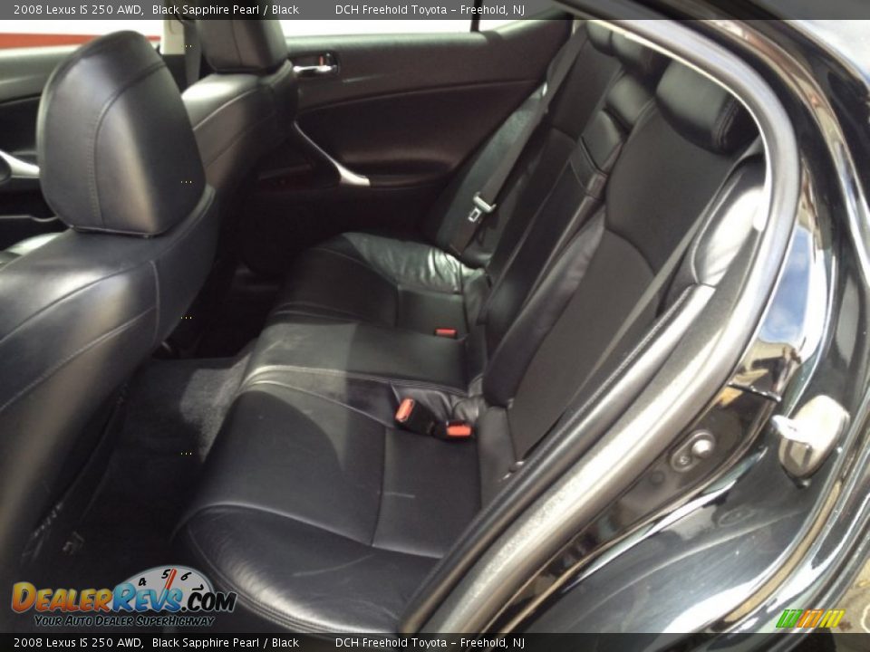 2008 Lexus IS 250 AWD Black Sapphire Pearl / Black Photo #10