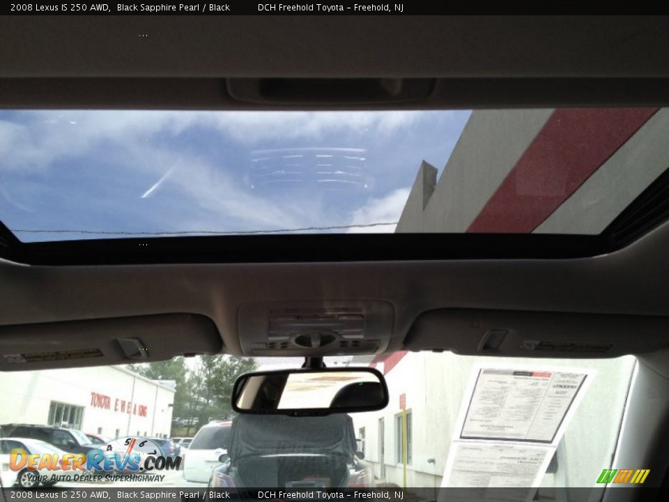 2008 Lexus IS 250 AWD Black Sapphire Pearl / Black Photo #11