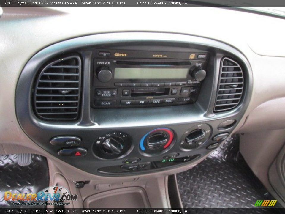 2005 Toyota Tundra SR5 Access Cab 4x4 Desert Sand Mica / Taupe Photo #15