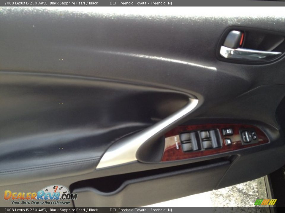 2008 Lexus IS 250 AWD Black Sapphire Pearl / Black Photo #13