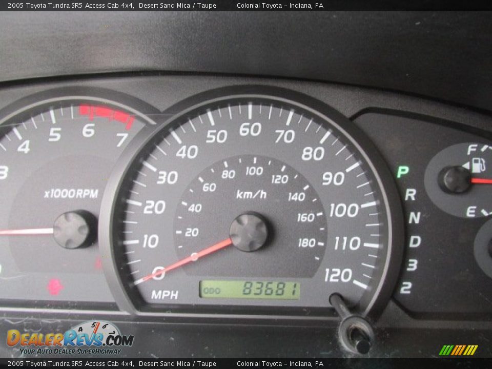 2005 Toyota Tundra SR5 Access Cab 4x4 Desert Sand Mica / Taupe Photo #20