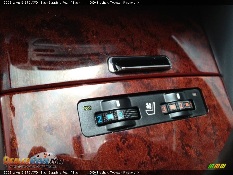 2008 Lexus IS 250 AWD Black Sapphire Pearl / Black Photo #19