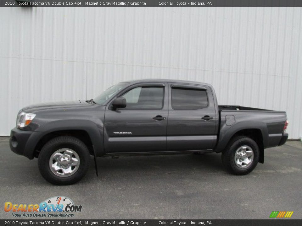 2010 Toyota Tacoma V6 Double Cab 4x4 Magnetic Gray Metallic / Graphite Photo #2