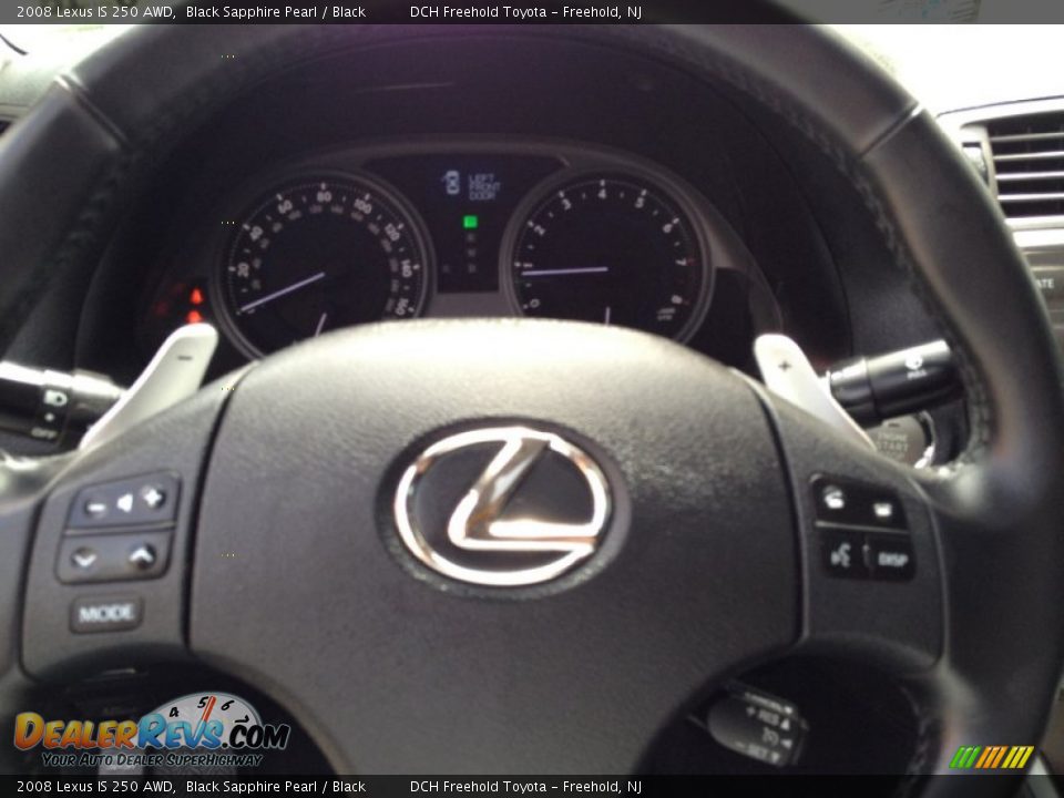 2008 Lexus IS 250 AWD Black Sapphire Pearl / Black Photo #22