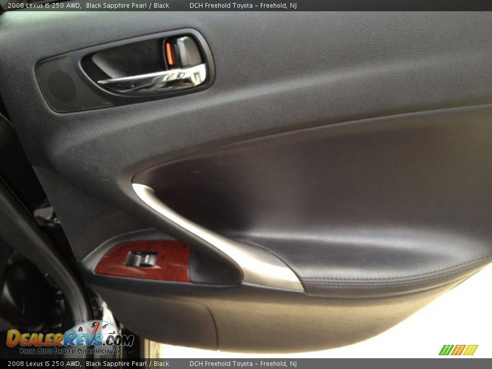 2008 Lexus IS 250 AWD Black Sapphire Pearl / Black Photo #26