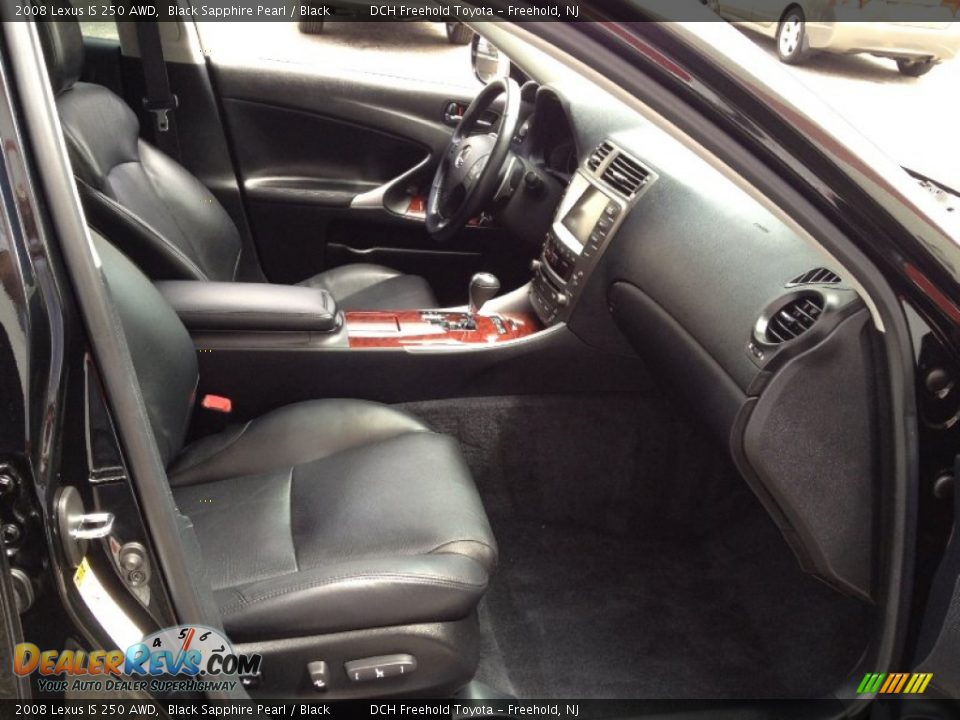 2008 Lexus IS 250 AWD Black Sapphire Pearl / Black Photo #29