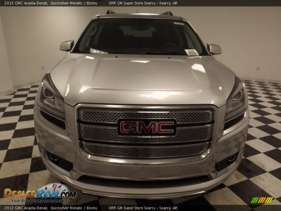 2013 GMC Acadia Denali Quicksilver Metallic / Ebony Photo #2