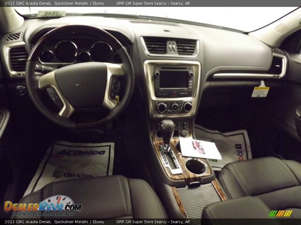 2013 GMC Acadia Denali Quicksilver Metallic / Ebony Photo #9