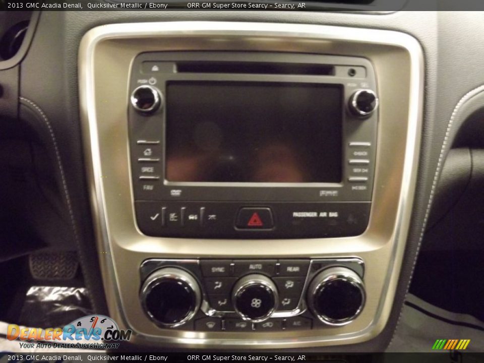 2013 GMC Acadia Denali Quicksilver Metallic / Ebony Photo #10
