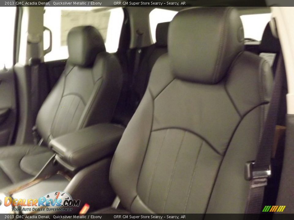 2013 GMC Acadia Denali Quicksilver Metallic / Ebony Photo #12