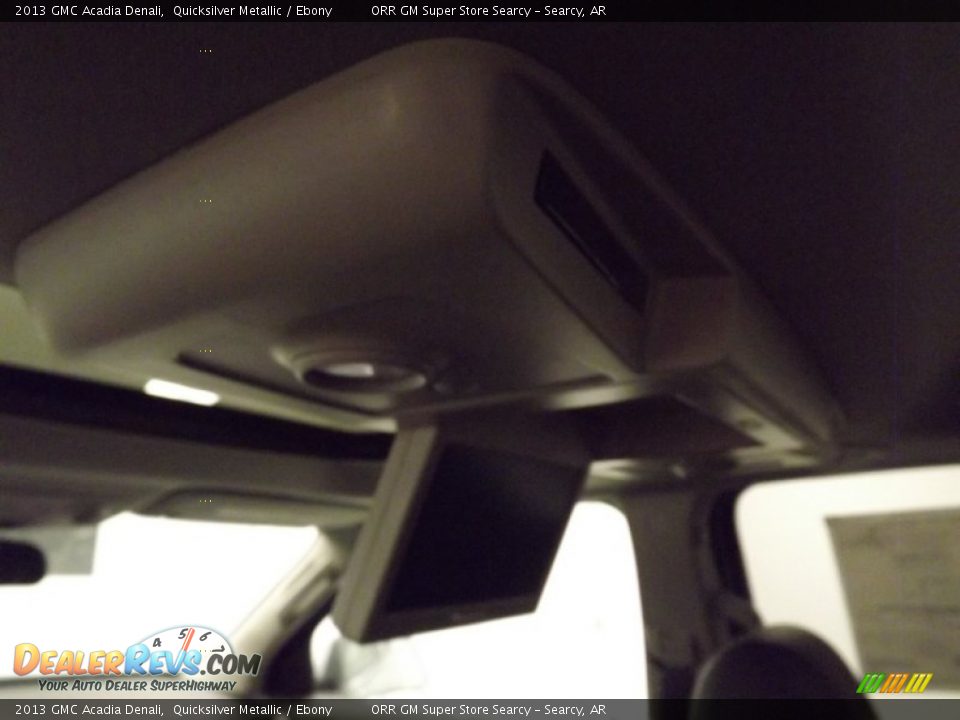 2013 GMC Acadia Denali Quicksilver Metallic / Ebony Photo #20