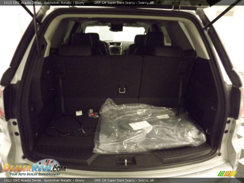 2013 GMC Acadia Denali Quicksilver Metallic / Ebony Photo #22