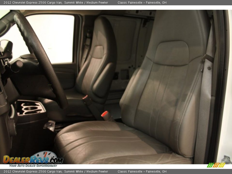 2012 Chevrolet Express 2500 Cargo Van Summit White / Medium Pewter Photo #5
