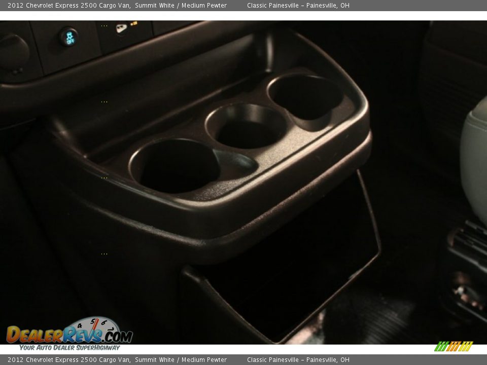 2012 Chevrolet Express 2500 Cargo Van Summit White / Medium Pewter Photo #9