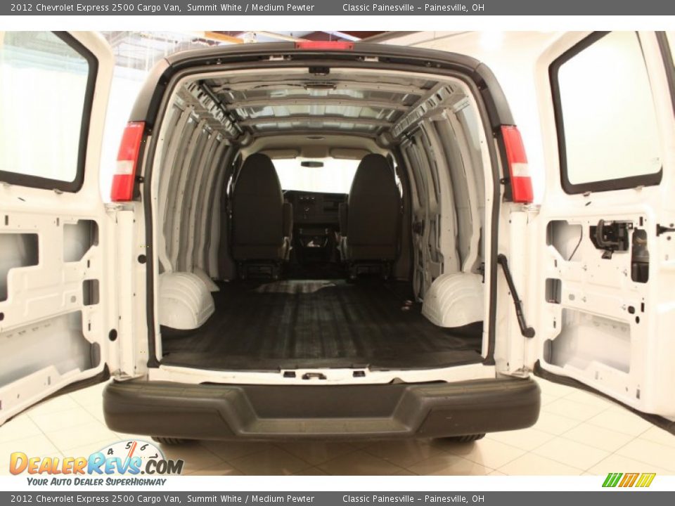 2012 Chevrolet Express 2500 Cargo Van Summit White / Medium Pewter Photo #12