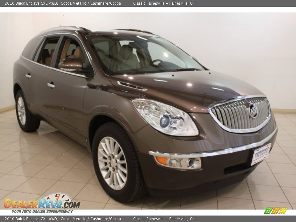 2010 Buick Enclave CXL AWD Cocoa Metallic / Cashmere/Cocoa Photo #1