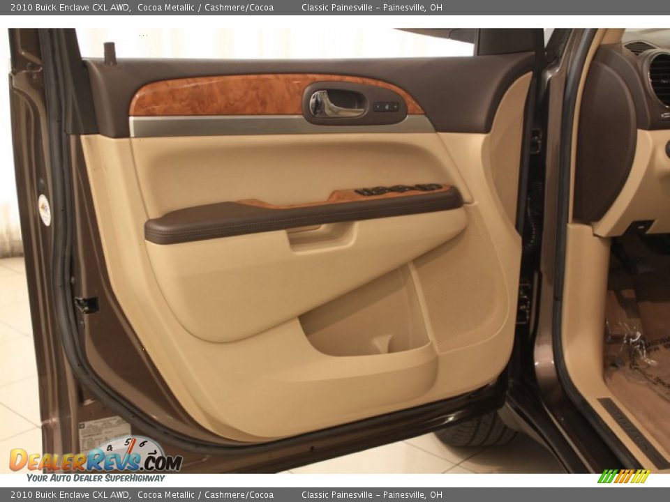 2010 Buick Enclave CXL AWD Cocoa Metallic / Cashmere/Cocoa Photo #4