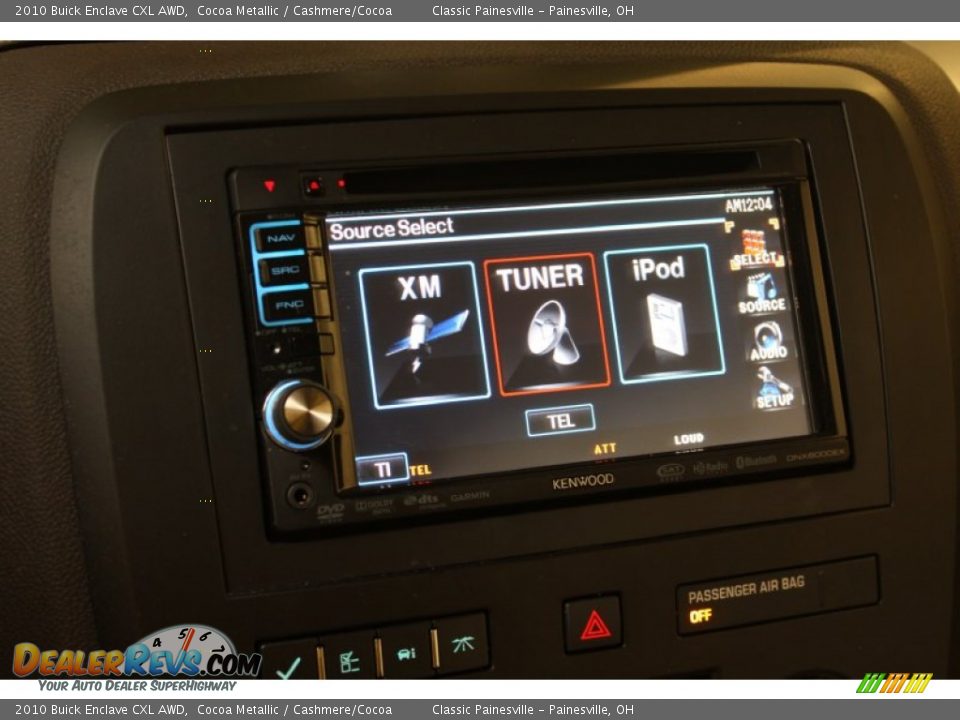 2010 Buick Enclave CXL AWD Cocoa Metallic / Cashmere/Cocoa Photo #11
