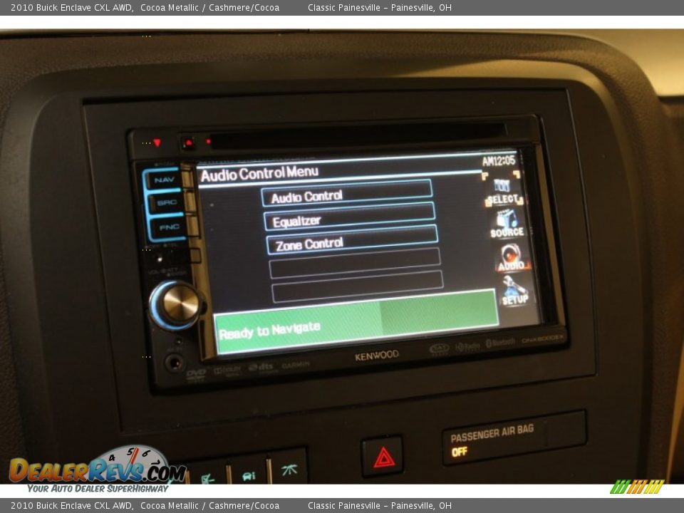 2010 Buick Enclave CXL AWD Cocoa Metallic / Cashmere/Cocoa Photo #14