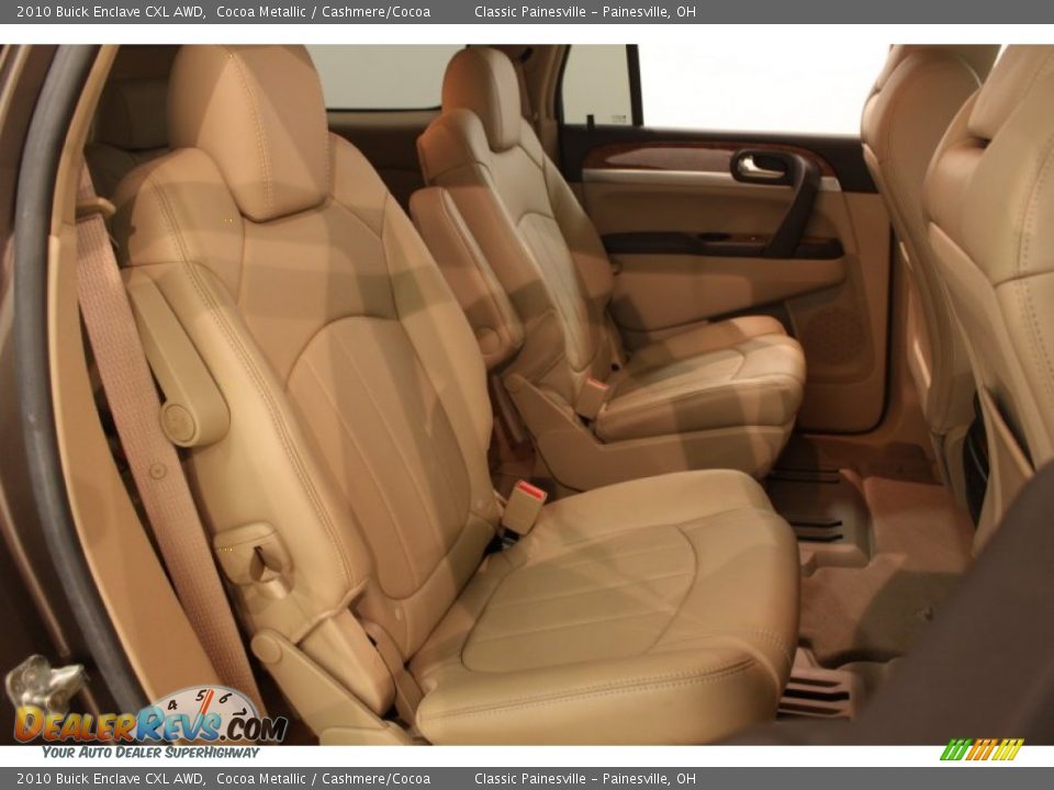 2010 Buick Enclave CXL AWD Cocoa Metallic / Cashmere/Cocoa Photo #18