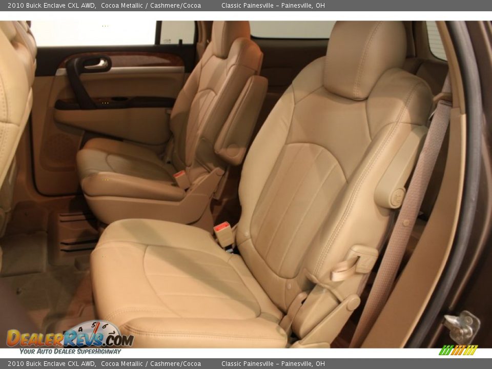 2010 Buick Enclave CXL AWD Cocoa Metallic / Cashmere/Cocoa Photo #19