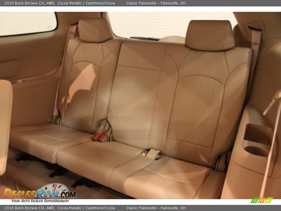 2010 Buick Enclave CXL AWD Cocoa Metallic / Cashmere/Cocoa Photo #20