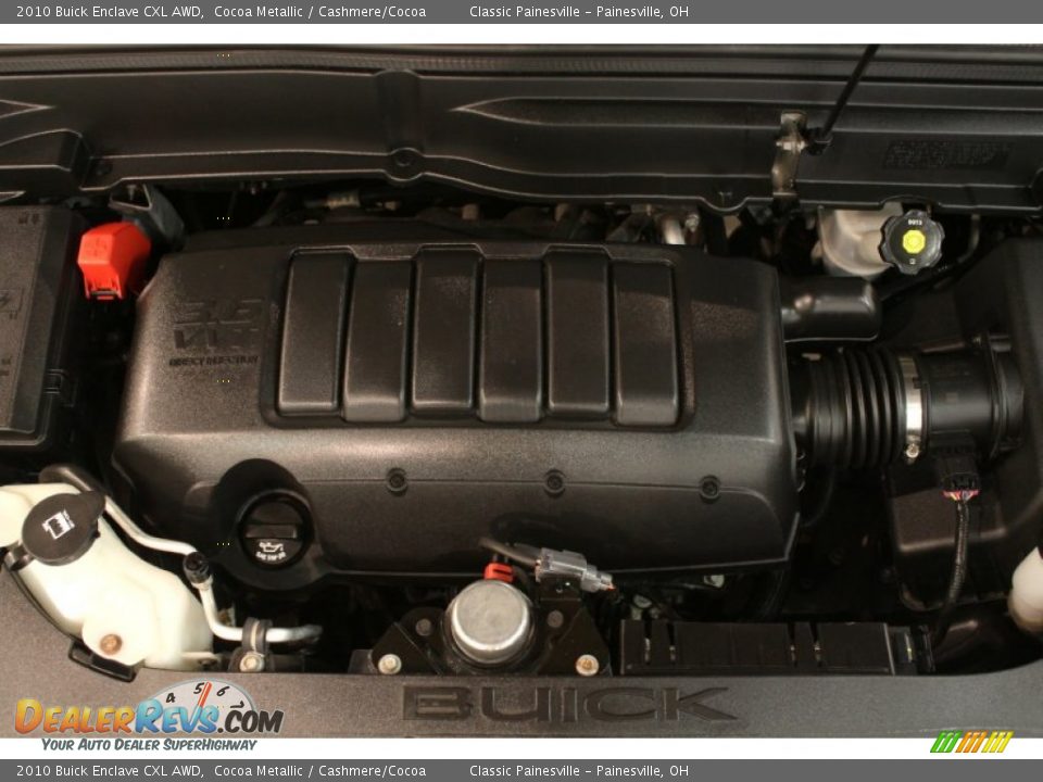 2010 Buick Enclave CXL AWD Cocoa Metallic / Cashmere/Cocoa Photo #23
