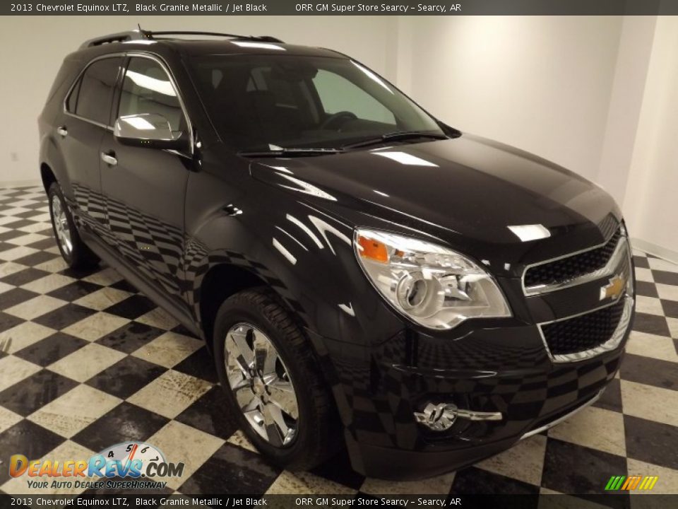 2013 Chevrolet Equinox LTZ Black Granite Metallic / Jet Black Photo #3