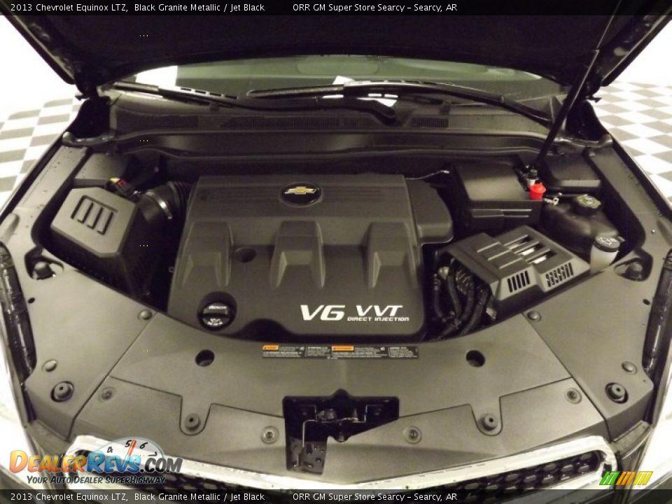 2013 Chevrolet Equinox LTZ Black Granite Metallic / Jet Black Photo #17