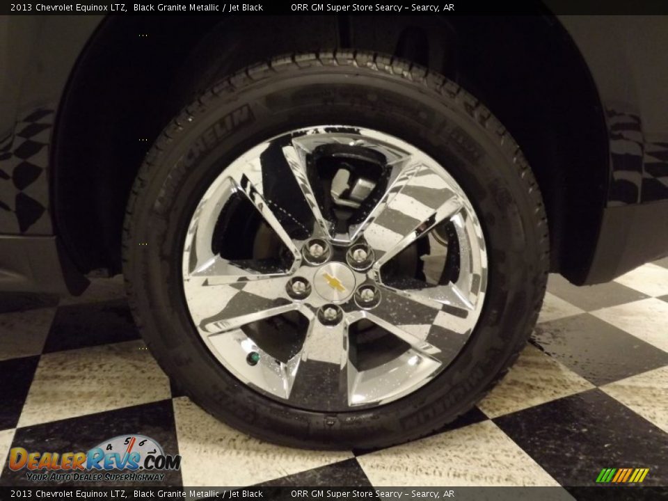 2013 Chevrolet Equinox LTZ Black Granite Metallic / Jet Black Photo #19