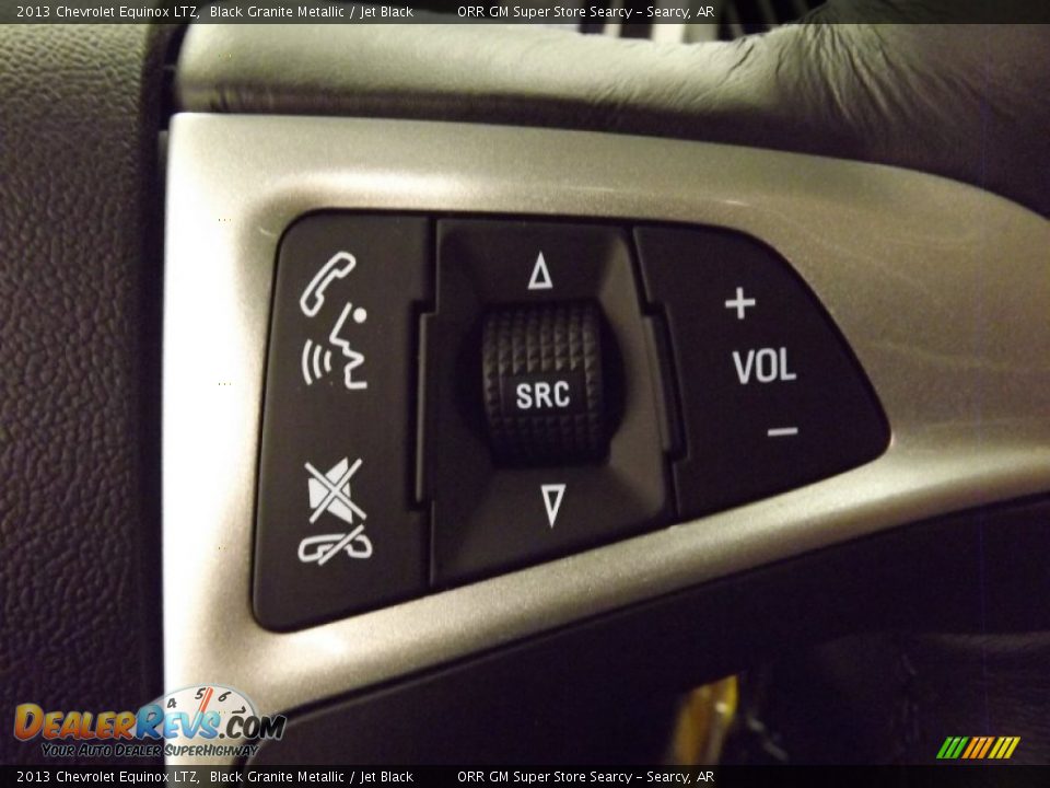 2013 Chevrolet Equinox LTZ Black Granite Metallic / Jet Black Photo #23