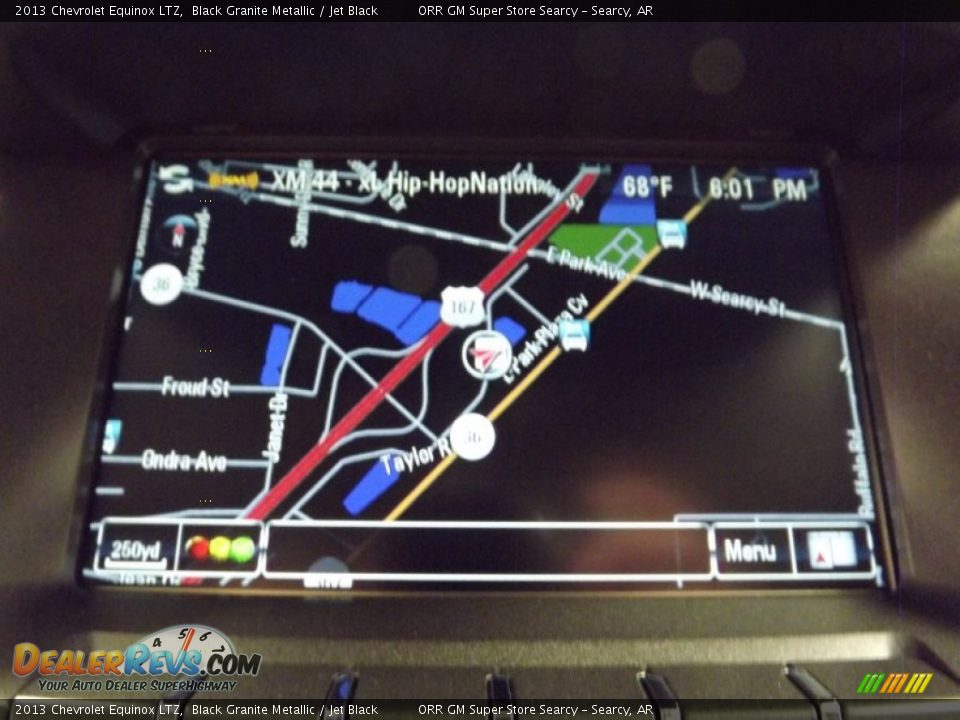 2013 Chevrolet Equinox LTZ Black Granite Metallic / Jet Black Photo #24