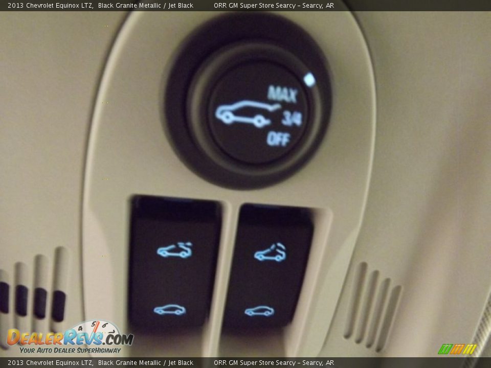 2013 Chevrolet Equinox LTZ Black Granite Metallic / Jet Black Photo #25