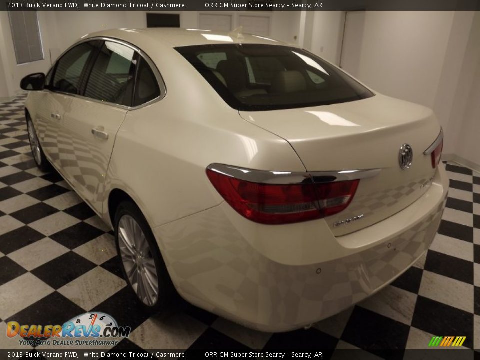 2013 Buick Verano FWD White Diamond Tricoat / Cashmere Photo #7