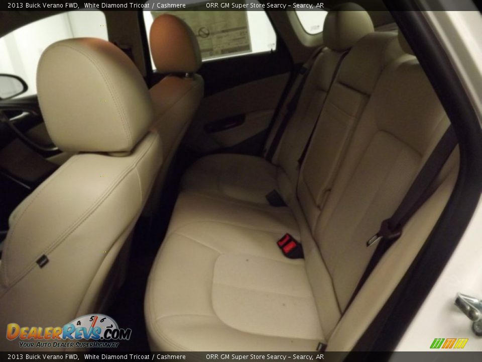 2013 Buick Verano FWD White Diamond Tricoat / Cashmere Photo #14