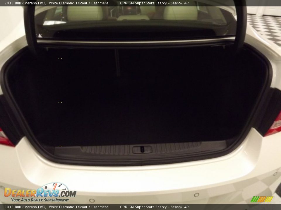 2013 Buick Verano FWD White Diamond Tricoat / Cashmere Photo #18
