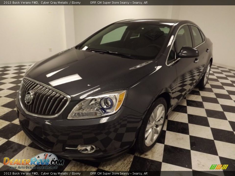 2013 Buick Verano FWD Cyber Gray Metallic / Ebony Photo #1