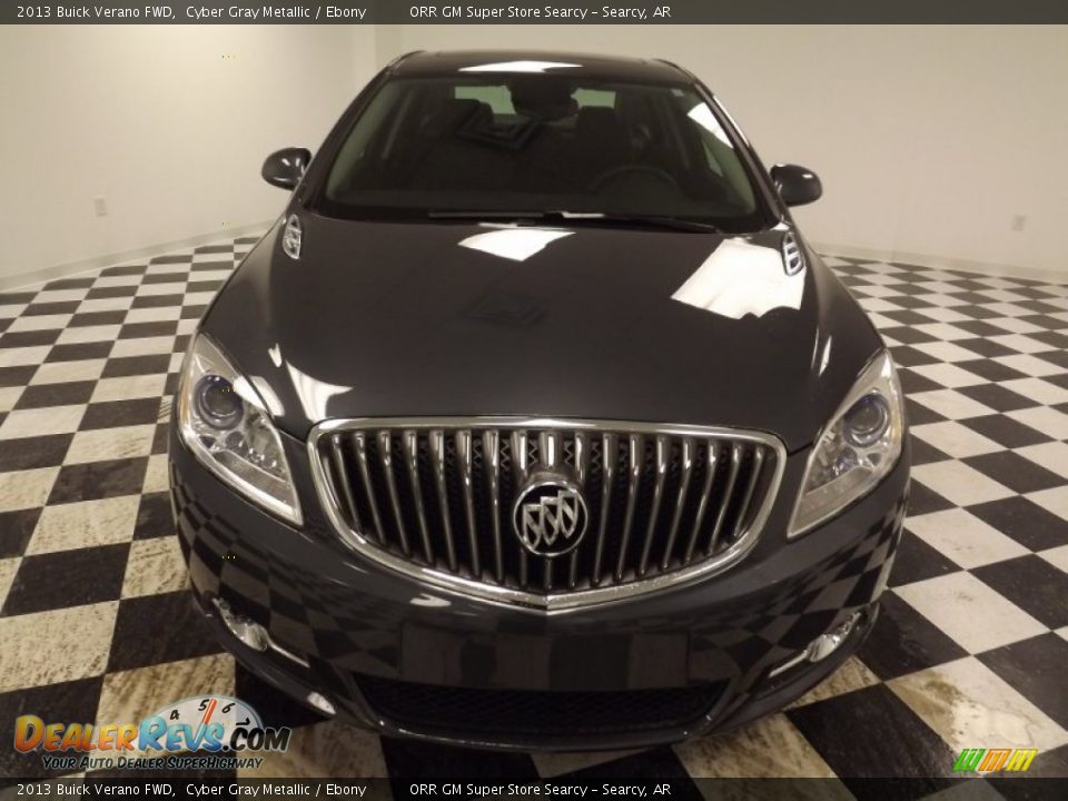 2013 Buick Verano FWD Cyber Gray Metallic / Ebony Photo #2