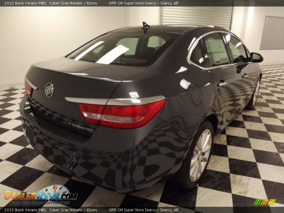 2013 Buick Verano FWD Cyber Gray Metallic / Ebony Photo #5