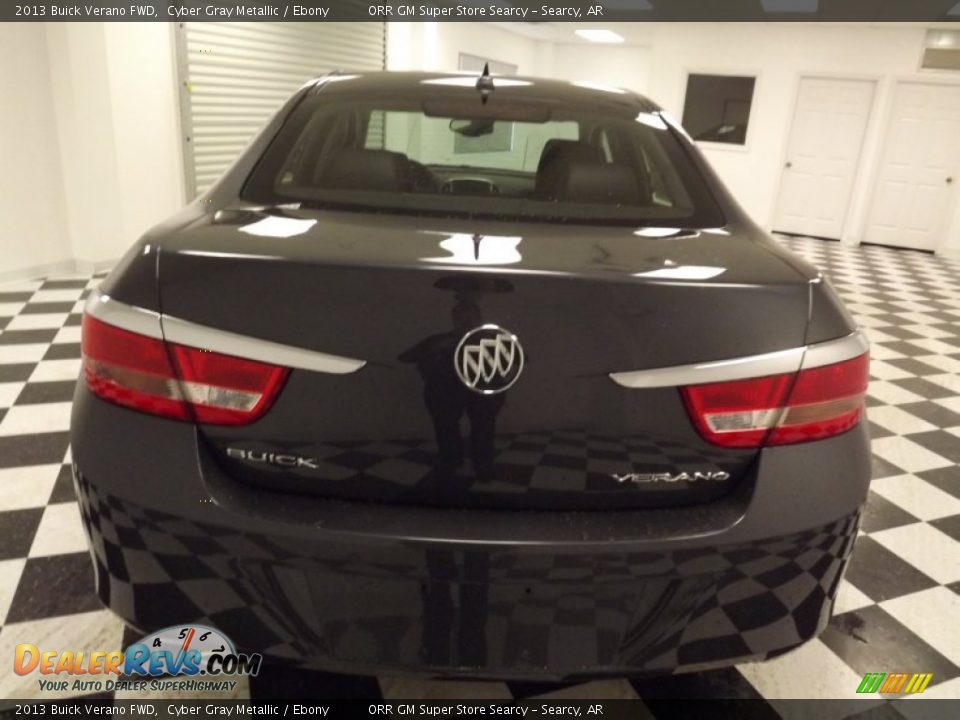2013 Buick Verano FWD Cyber Gray Metallic / Ebony Photo #6