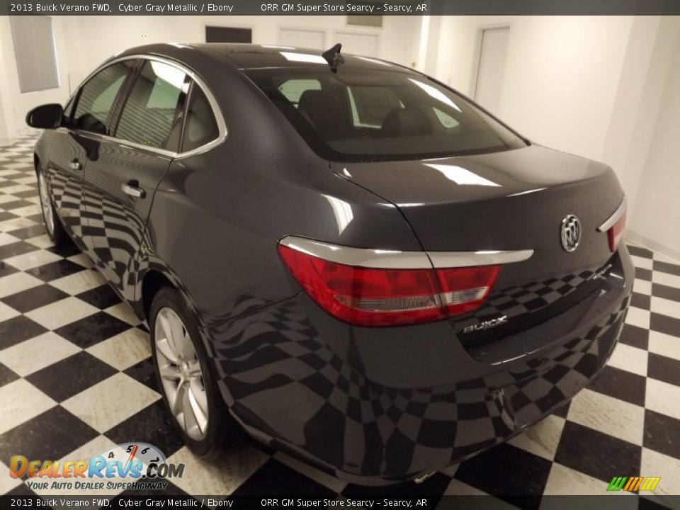 2013 Buick Verano FWD Cyber Gray Metallic / Ebony Photo #7