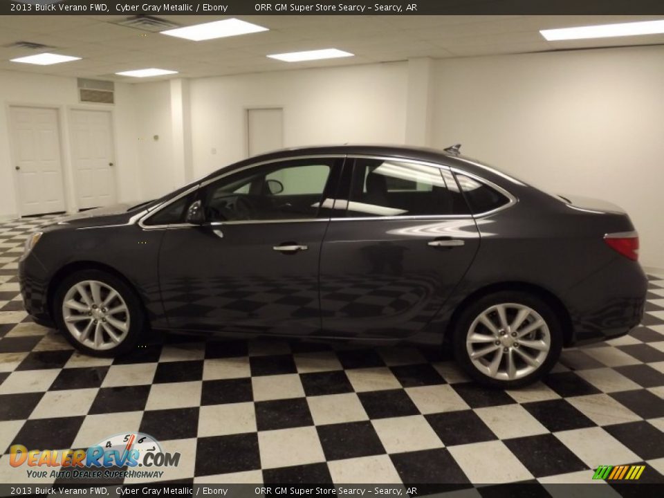 2013 Buick Verano FWD Cyber Gray Metallic / Ebony Photo #8