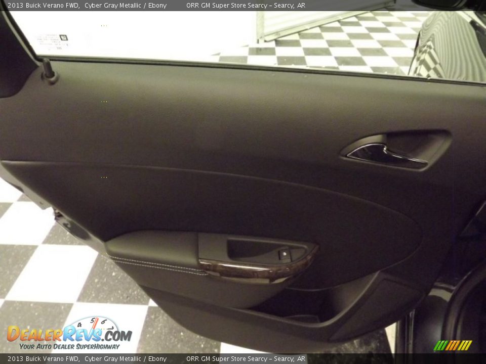 2013 Buick Verano FWD Cyber Gray Metallic / Ebony Photo #12