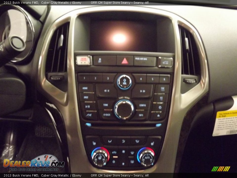 2013 Buick Verano FWD Cyber Gray Metallic / Ebony Photo #13