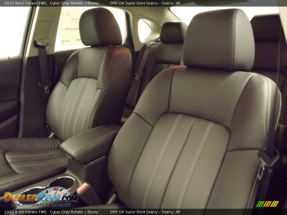 2013 Buick Verano FWD Cyber Gray Metallic / Ebony Photo #15