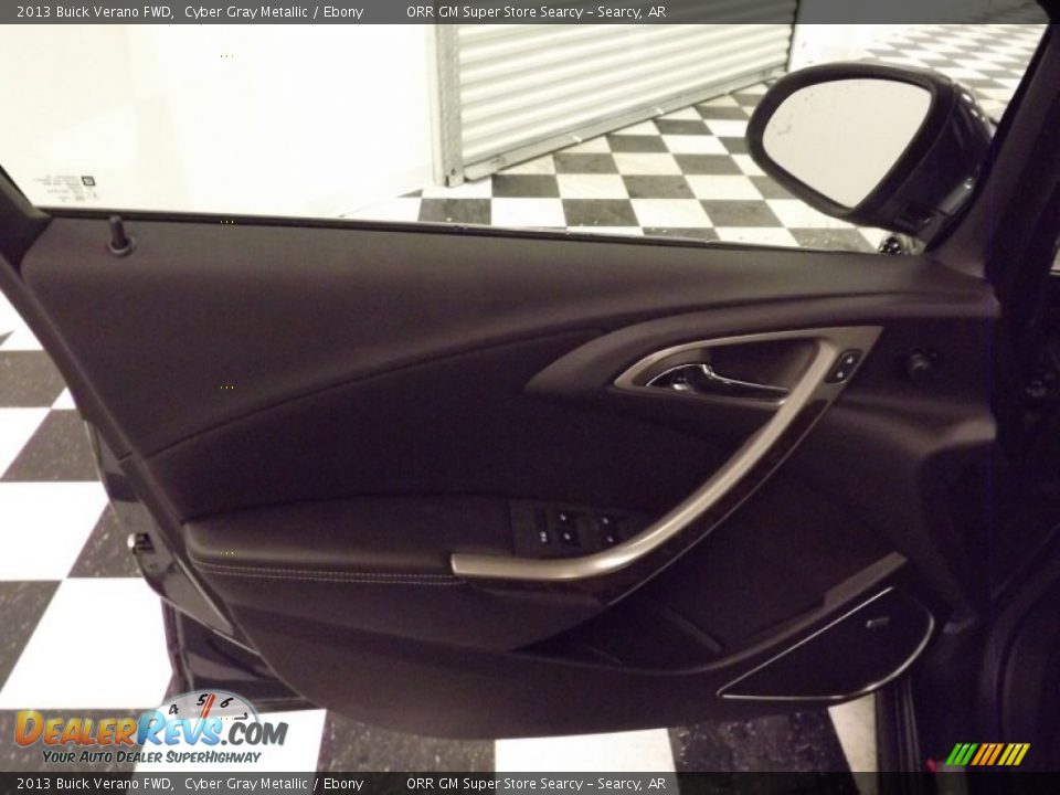 2013 Buick Verano FWD Cyber Gray Metallic / Ebony Photo #16