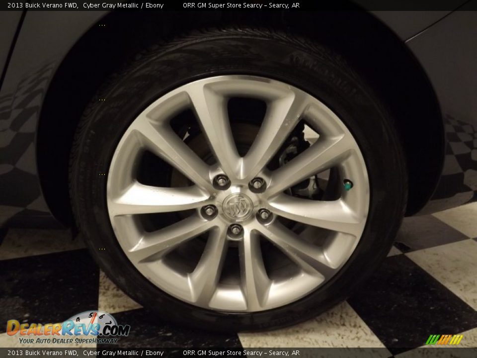 2013 Buick Verano FWD Cyber Gray Metallic / Ebony Photo #19
