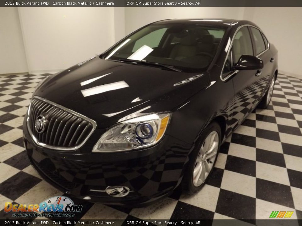 2013 Buick Verano FWD Carbon Black Metallic / Cashmere Photo #1