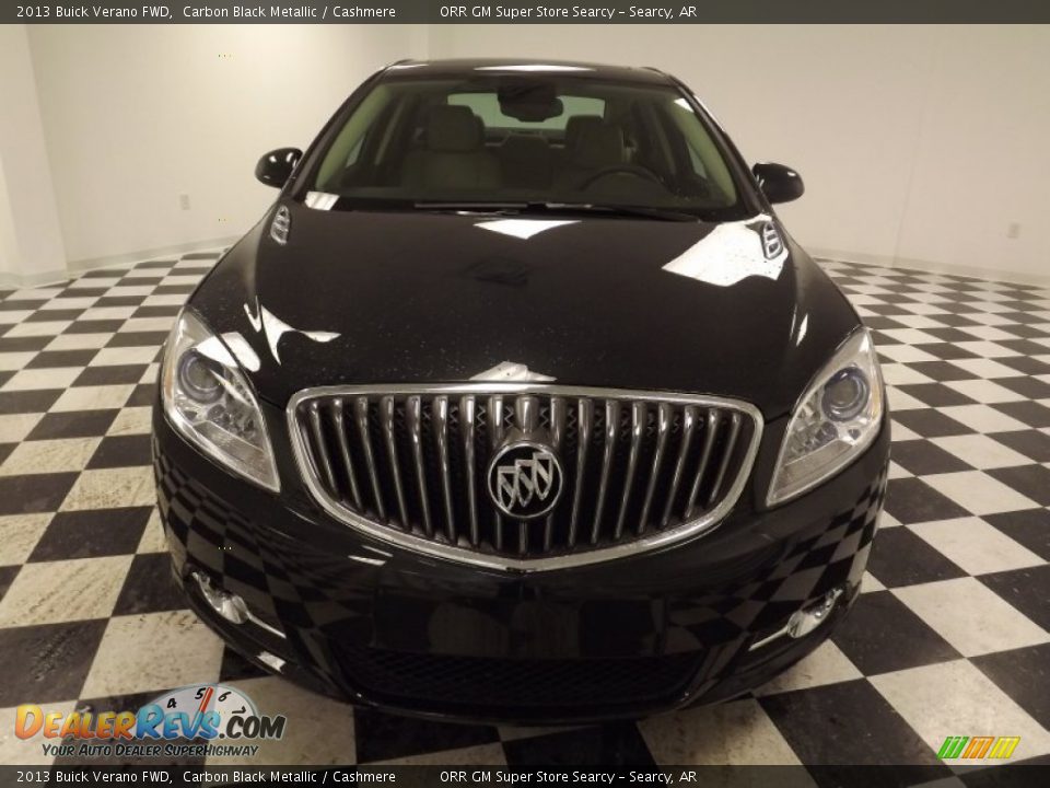 2013 Buick Verano FWD Carbon Black Metallic / Cashmere Photo #2