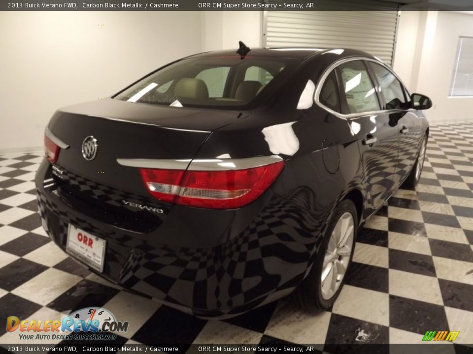 2013 Buick Verano FWD Carbon Black Metallic / Cashmere Photo #5